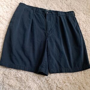 Polo by Ralph Lauren‎ Tyler Short Dark Blue Flat Front Shorts Size 42